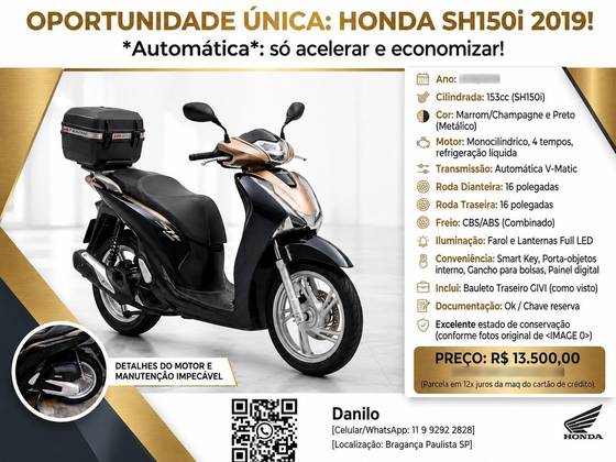 HONDA SH 150i DLX HONDA SH 150i DLX